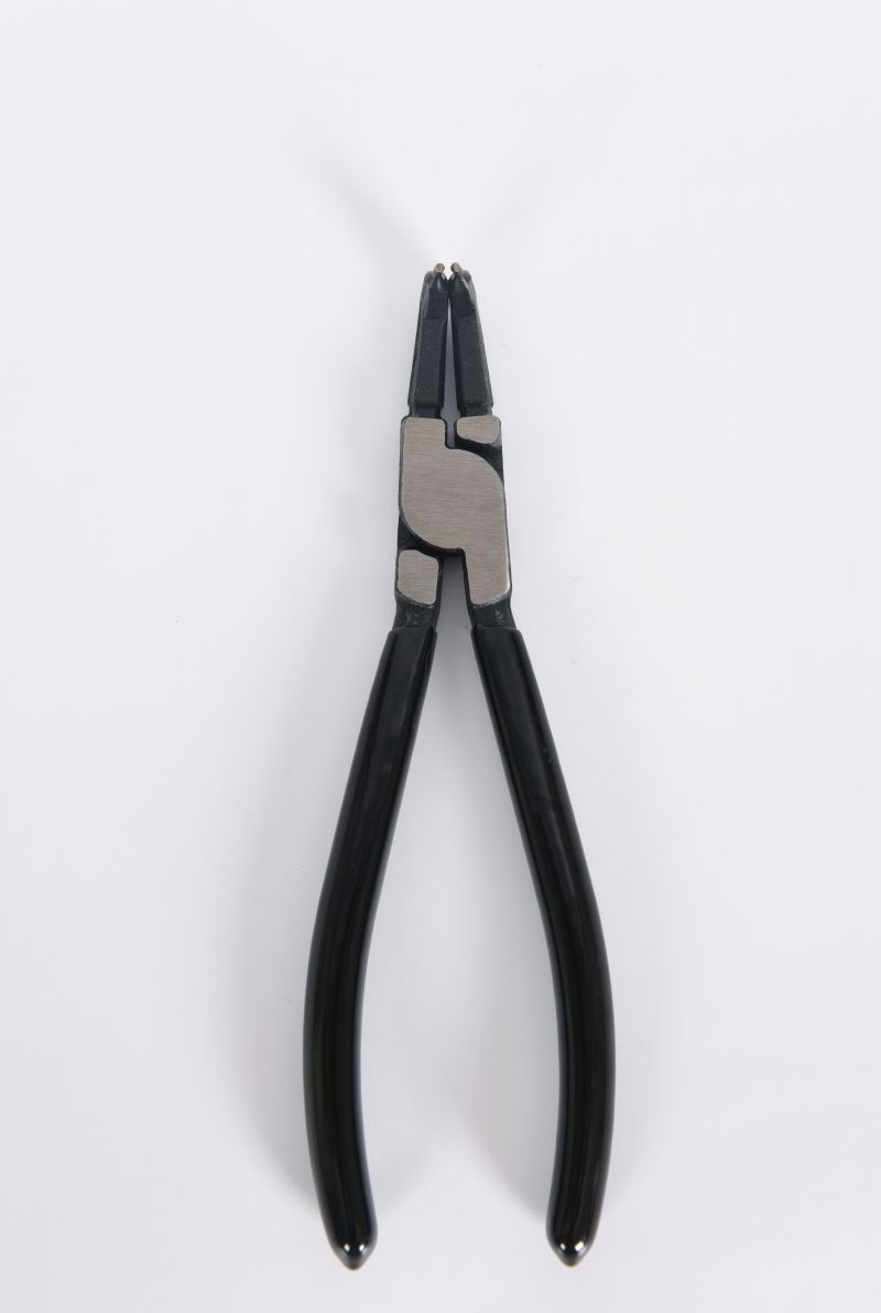 European-style Internal Circlip Pliers with Bent Tips