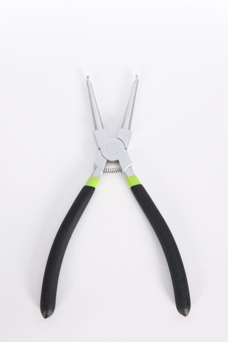 Advanced American-Style Internal Circlip Pliers with Straight Tips