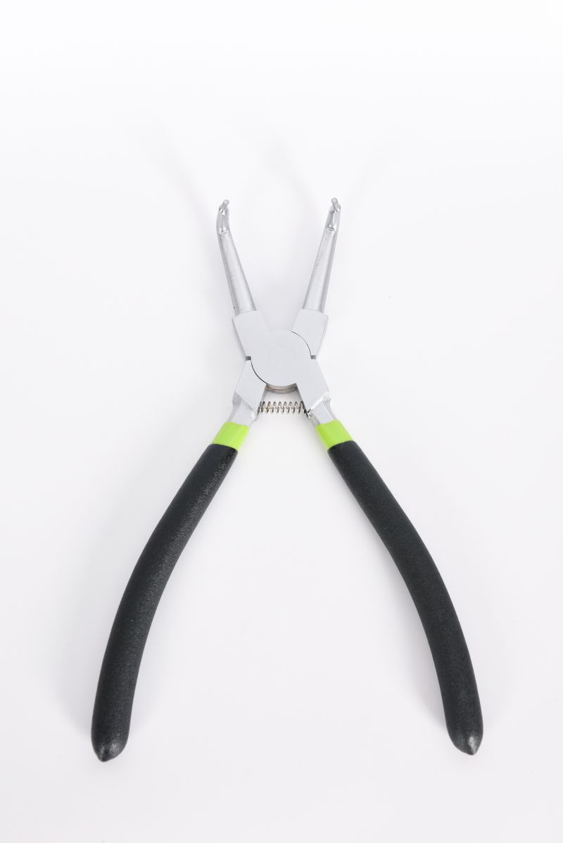 Advanced American-Style Internal Circlip Pliers with Bent Tips